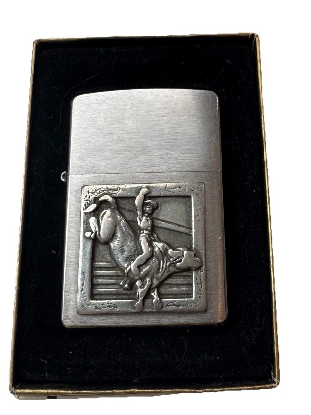 Zippo Bull Rider 2004 Made In USA